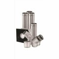 Duravent VENT PIPE KIT HORZNTL 4in. 4UHK-KVNT